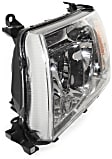 Driver Side Headlight, without Bulb, Halogen, Clear Lens, Base Model, 8 Cyl., 4.7L Engine