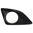 Front, Passenger Side Fog Light Trim, Primed