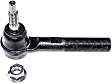 T3526PR Front, Driver Side, Outer Tie Rod End, Premium Chassis Series