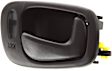 2000 Toyota Corolla - Front Or Rear, Passenger Side Black Interior Door Handle, ,For Models with Power Door Locks