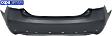 Rear Primed Bumper Cover, USA Built Vehicle, SE Model, CAPA Certified