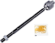 TI50020PR Front, Driver or Passenger Side, Inner Tie Rod End, Premium Chassis Series