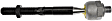 TI96190XL Front, Driver or Passenger Side, Inner Tie Rod End, Premium Chassis Series