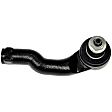TO21071PR Front, Driver Side, Outer Tie Rod End, Premium Chassis Series