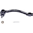 TO60201 Front, Driver Side, Outer Tie Rod End, MAS Series