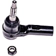 TO81395PR Front, Driver or Passenger Side, Outer Tie Rod End, Premium Chassis Series