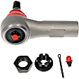 TO82405RD Front, Driver or Passenger Side, Outer Tie Rod End, Premium Chassis Series