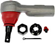 TO82455RD Front, Driver or Passenger Side, Outer Tie Rod End