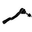 TO85341 Front, Driver Side, Outer Tie Rod End, MAS Series