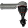 TO87025XL Front, Driver or Passenger Side, Outer Tie Rod End, Premium Chassis Series