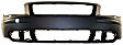 Front Primed Bumper Cover, With Headlight Washer Holes