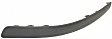 Front, Driver Side, Outer Bumper Trim, Black, Side Bumper Molding