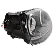 Passenger Side Headlight, without Bulb, HID/Xenon, Clear Lens