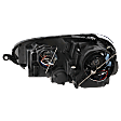 Passenger Side Headlight, without Bulb, HID/Xenon, Clear Lens
