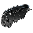 Passenger Side Headlight, without Bulb, HID/Xenon, Clear Lens