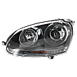 Driver Side Headlight, without Bulb, HID/Xenon, Clear Lens