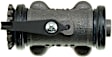 W123248 Rear, Passenger Side, Rearward Wheel Cylinder