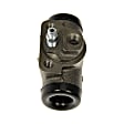 1995 Jeep Cherokee - Rear Wheel Cylinder, Non-ABS, 9 in. Brake; Bore: 13/16 in.