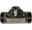 1995 Jeep Cherokee - Rear Wheel Cylinder, Non-ABS, 9 in. Brake; Bore: 13/16 in.