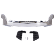 2021 Chevrolet Silverado 1500 - Front Bumper, 2nd Design, For Models Without Parking Aid Sensor, Chrome