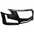 Front Primed Bumper Cover, Sedan, CAPA CERTIFIED