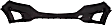 2018-2021 Chevrolet Equinox - Front, Upper Primed Bumper Cover CAPA Certified
