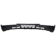 Front, Lower Bumper Cover, Textured, With Engine Heater Hole, CAPA CERTIFIED