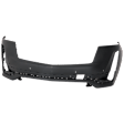 Front Primed Bumper Cover, For Models with Advance Park Assist Sensor