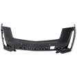 Front Primed Bumper Cover, For Models without Advance Park Assist Sensor