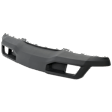 Crew Cab Pickup Front, Lower Textured Bumper Cover