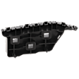 Front, Passenger Side Bumper Bracket, Bumper Guide