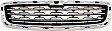 Lower Bumper Grille, Chrome Shell with Black Insert, with Chrome Moldings, 4 Cyl., 1.4L Engine, Korea Built Vehicle