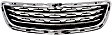 Lower Bumper Grille, Chrome Shell with Black Insert, with Chrome Moldings, 4 Cyl., 1.4L Engine, Korea Built Vehicle, CAPA Certified