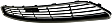 Front Bumper Grille, Chrome
