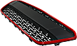 2016-2017 Chevrolet Spark - Front, Lower Bumper Grille, Textured Dark Gray, LT Model, 4 Cyl., 1.4L Engine