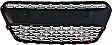 2016-2017 Chevrolet Spark - Front, Lower Bumper Grille, Textured Dark Gray, LT Model, 4 Cyl., 1.4L Engine