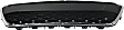 2017 Chevrolet Spark - Front, Lower Bumper Grille, Textured Dark Gray
