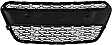 2017 Chevrolet Spark - Front, Lower Bumper Grille, Textured Dark Gray