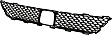 Front Bumper Grille, Primed