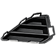 Passenger Side Bumper Grille, Black