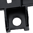 Lower Bumper Grille, Black