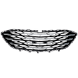2020 Chevrolet Malibu LT - Lower Bumper Grille, Black, CAPA Certified