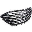 2020 Chevrolet Malibu LT - Lower Bumper Grille, Black, CAPA Certified