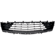 Lower Bumper Grille, Black CAPA Certified
