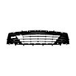 Coupe Front Bumper Grille, Textured Black