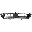 Front Bumper Grille, Textured