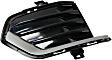Front, Driver Side Bumper Grille, Black