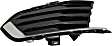 Front, Driver Side Bumper Grille, Black