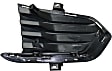 Front, Driver Side Bumper Grille, Black