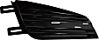 2016 Cadillac ATS - Front, Passenger Side Bumper Grille, Sedan, For Models With Halogen Headlight, Black